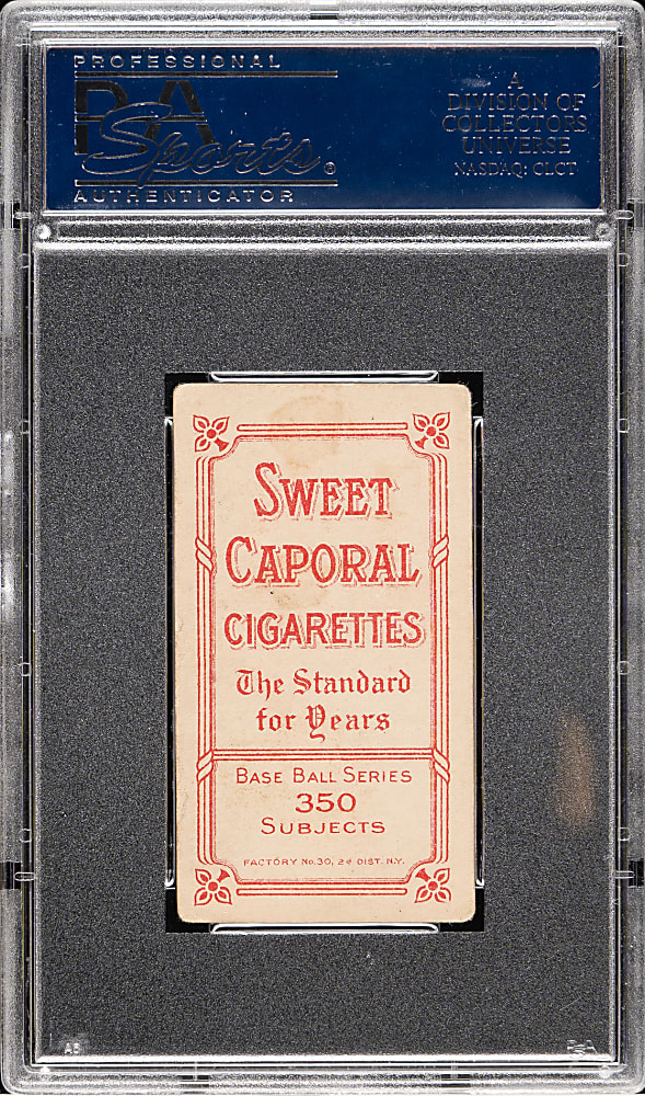 1909-1911 T206 White Border Walter Johnson Hands at Chest PSA VG-EX 4