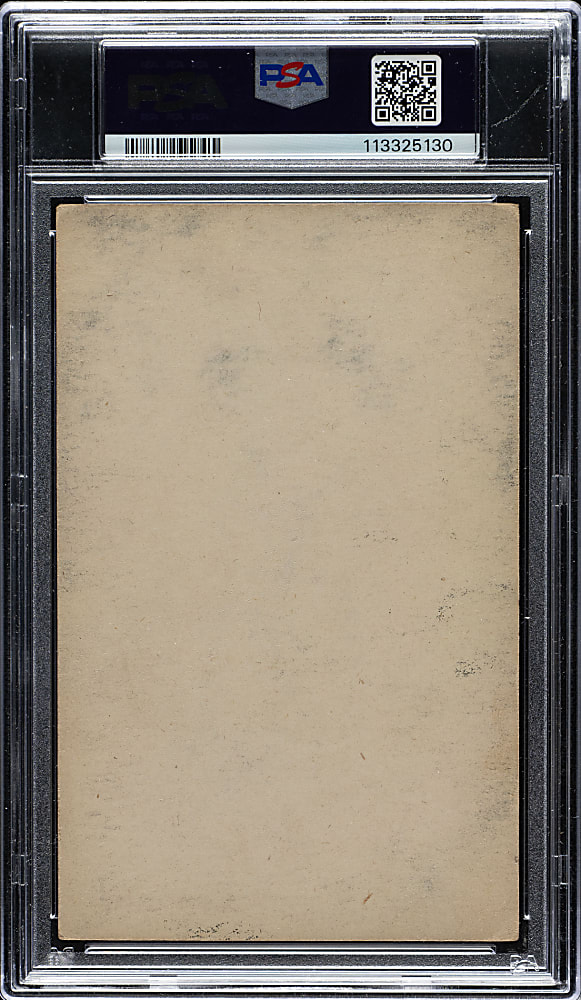 Signed 1921 Exhibits George Kelly Rookie PSA GOOD+ 2.5 with GEM MINT 10 Signature