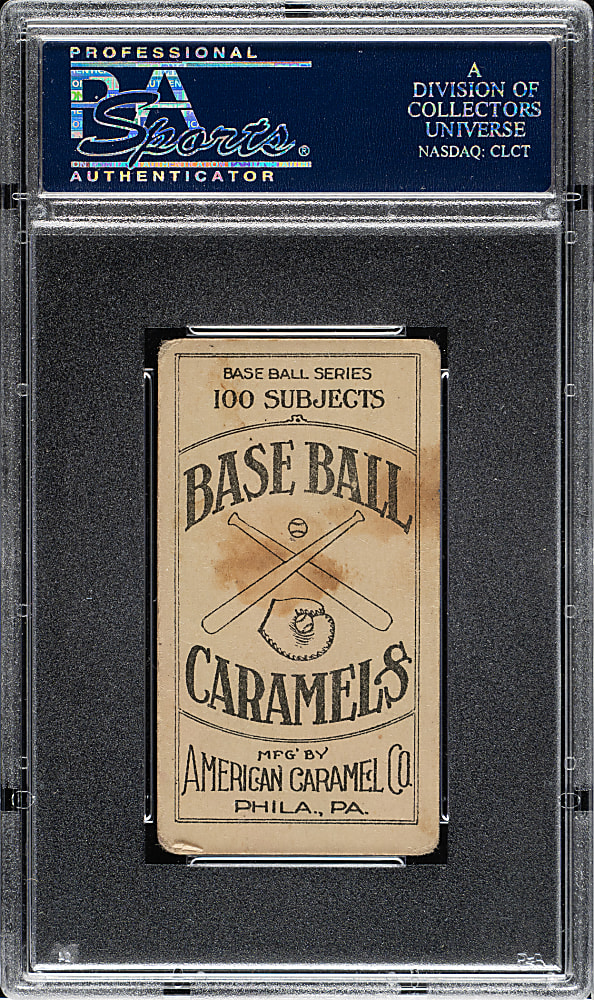 1909-1911 E90-1 American Caramel Bill Sweeney Boston PSA GOOD 2
