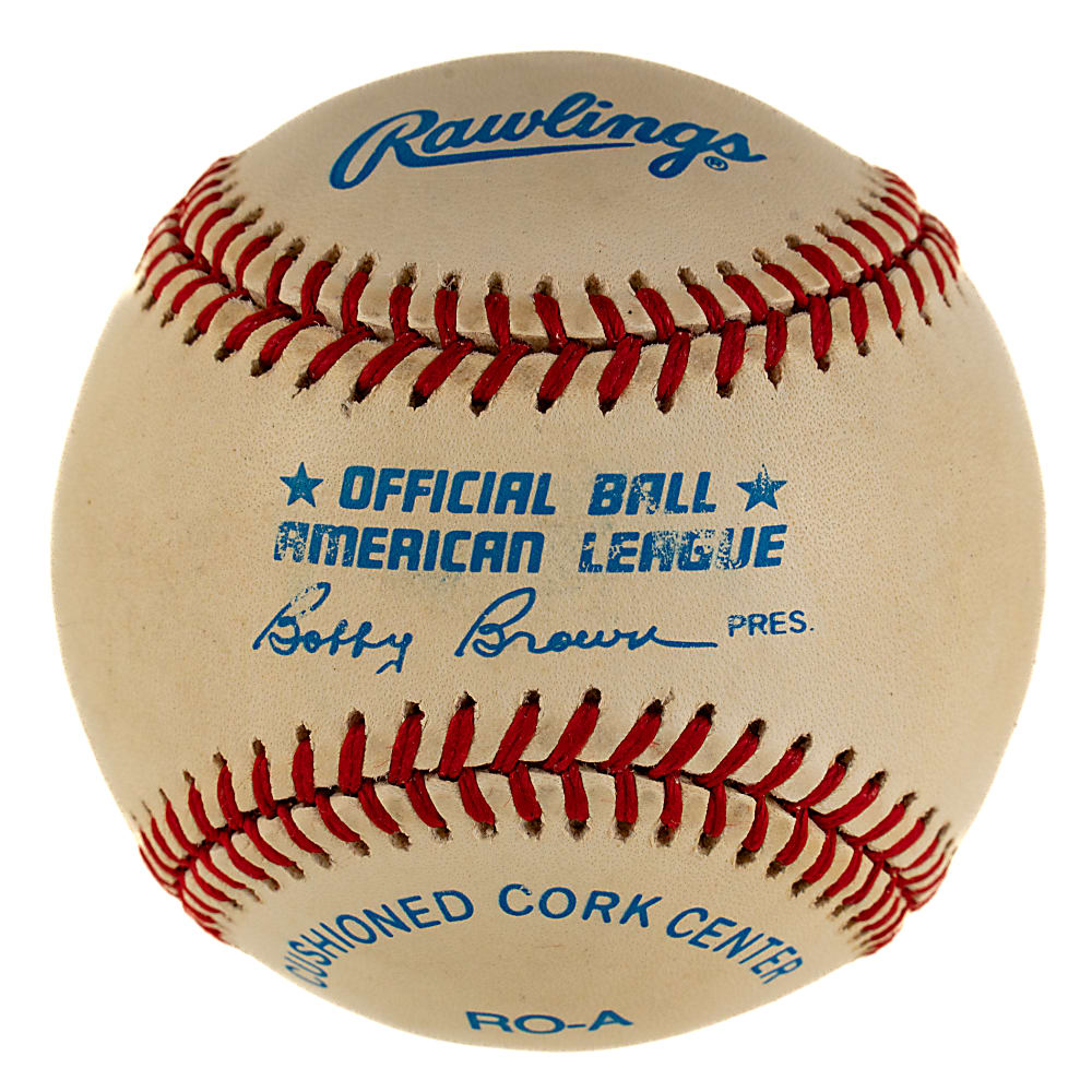 Michael Jordan Single-Signed Baseball PSA/DNA NM-MT 8
