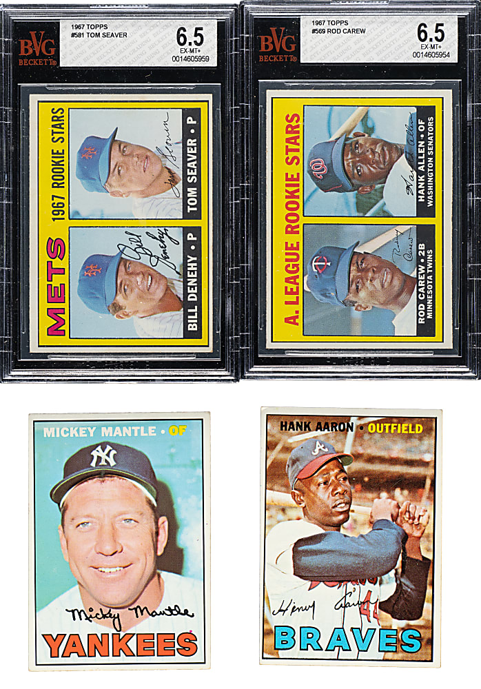 1967 Topps Complete Set (609)
