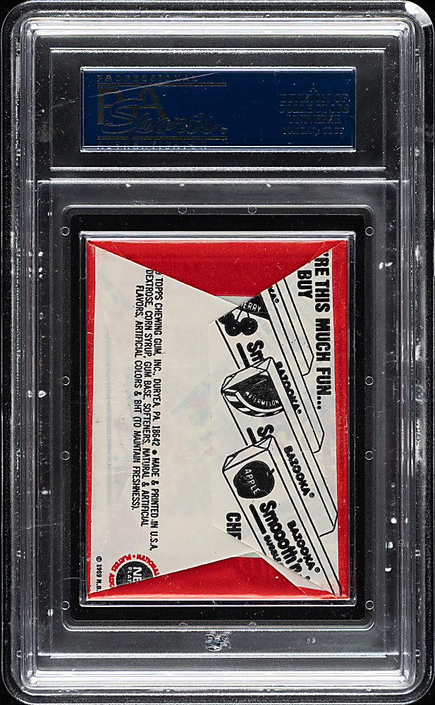 1979-1980 Topps Basketball Unopened Wax Pack PSA NM-MT 8