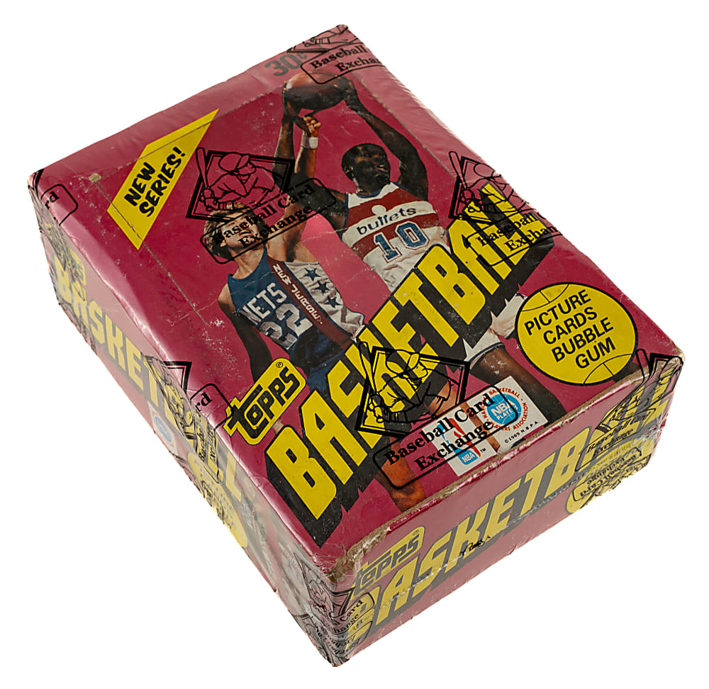1981-1982 Topps Basketball "East" Unopened Wax Box (36 Packs) - BBCE