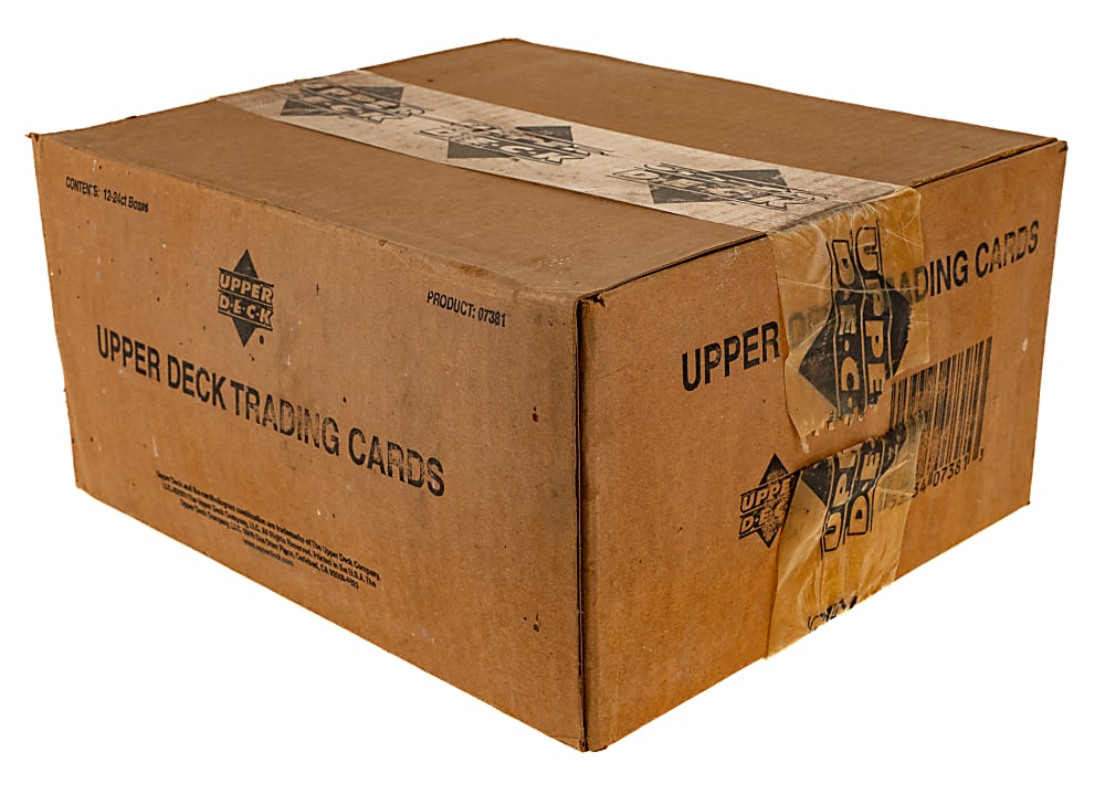 2001 Upper Deck Golf Original Unopened Hobby Box Case (12 Boxes)