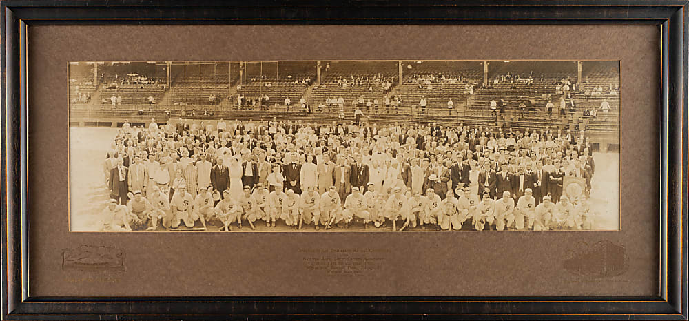 1916 Chicago White Sox Team Panoramic Photograph with Joe Jackson