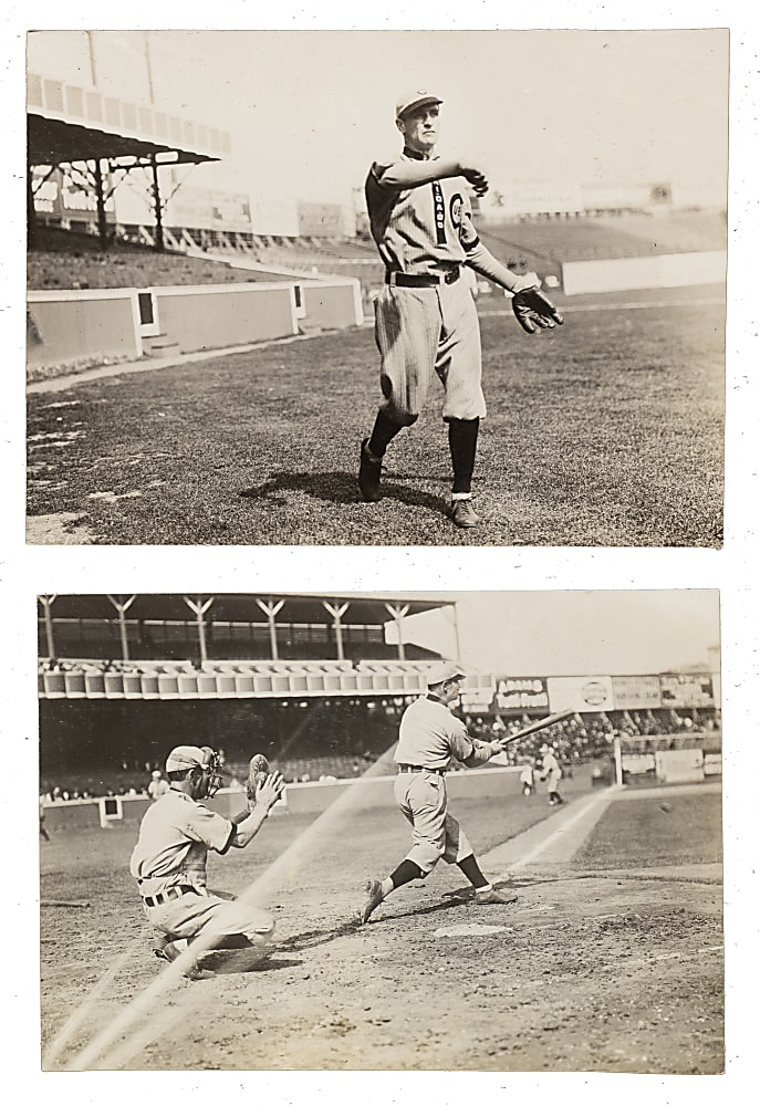 Circa 1909 Chicago Cubs Original Photograph Collection (13)