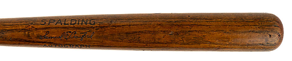 1917-1925 Sam Crawford Detroit Tigers Game-Used Bat PSA/DNA GU 6