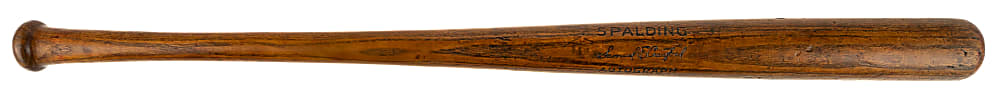 1917-1925 Sam Crawford Detroit Tigers Game-Used Bat PSA/DNA GU 6