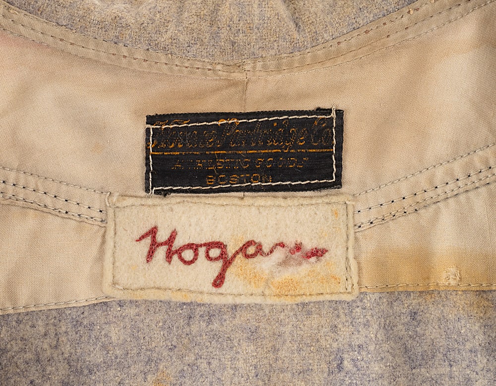 Circa 1933 Frank "Shanty" Hogan Boston Braves Game-Used Road Uniform (Jersey and Pants) MEARS A6