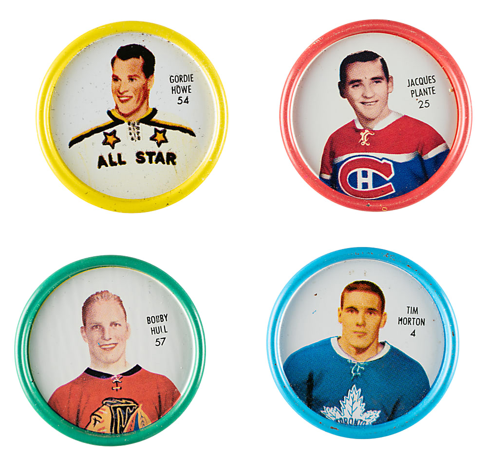 1962-1963 Shirriff Hockey Coins Complete Set (60)