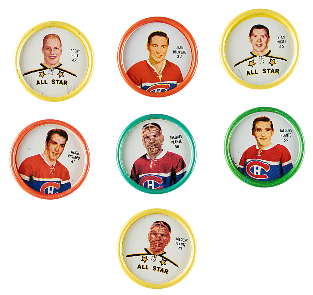1962-1963 Shirriff Hockey Coins Complete Set (60)