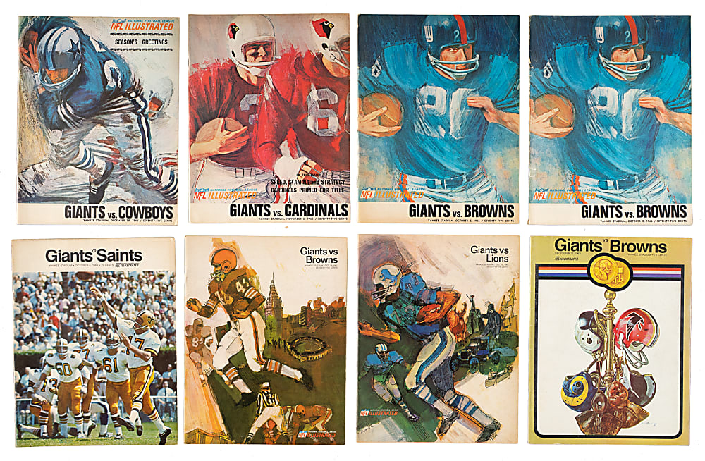 1958 to 1969 New York Giants Football-Program Collection (42)
