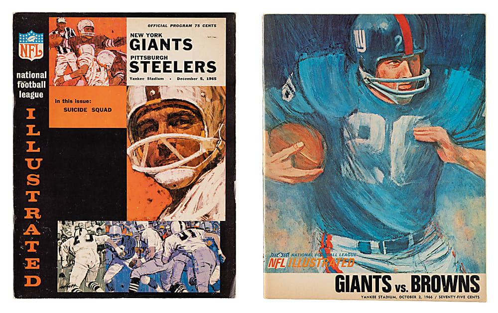 1958 to 1969 New York Giants Football-Program Collection (42)