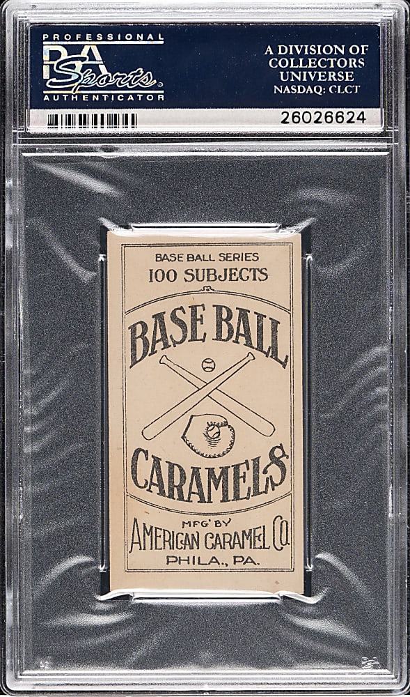 1909-1911 E90-1 American Caramel Nap Lajoie PSA NM 7 - 1 of 2 - Highest Graded!