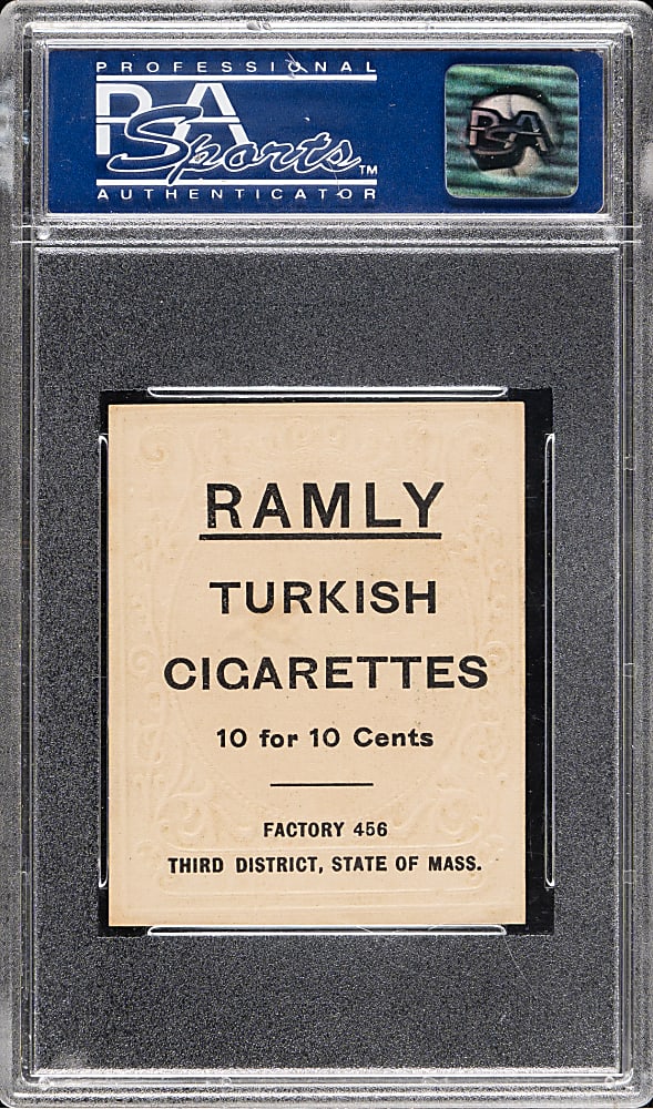1909 T204 Ramly Tobacco Wee Willie Keeler PSA NM-MT 8 - 1 of 2 - Highest Graded!