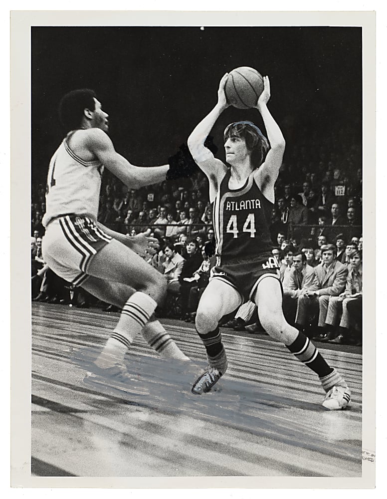 1971 Pete Maravich Original Timothy Culek Cleveland Press Photograph PSA/DNA Type I - Rookie Image