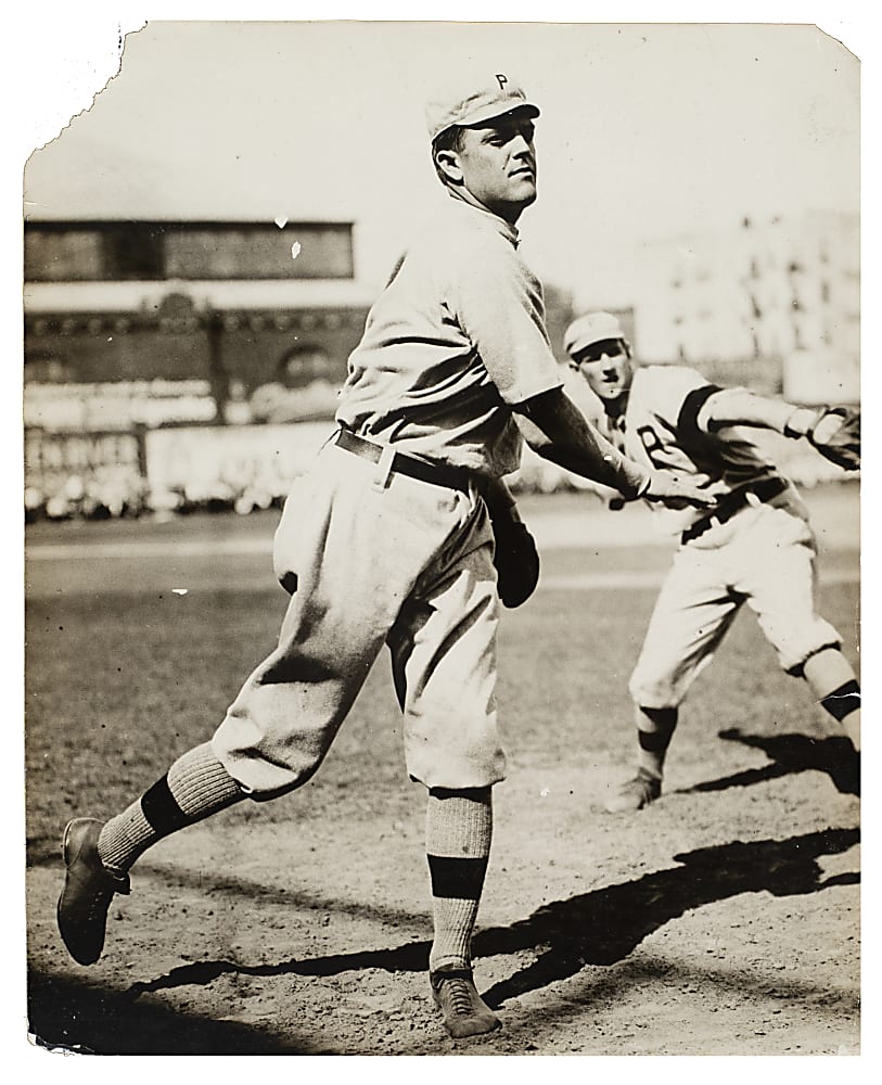 Circa 1911-1912 Earl Moore Original Charles Conlon Photograph PSA/DNA Type I