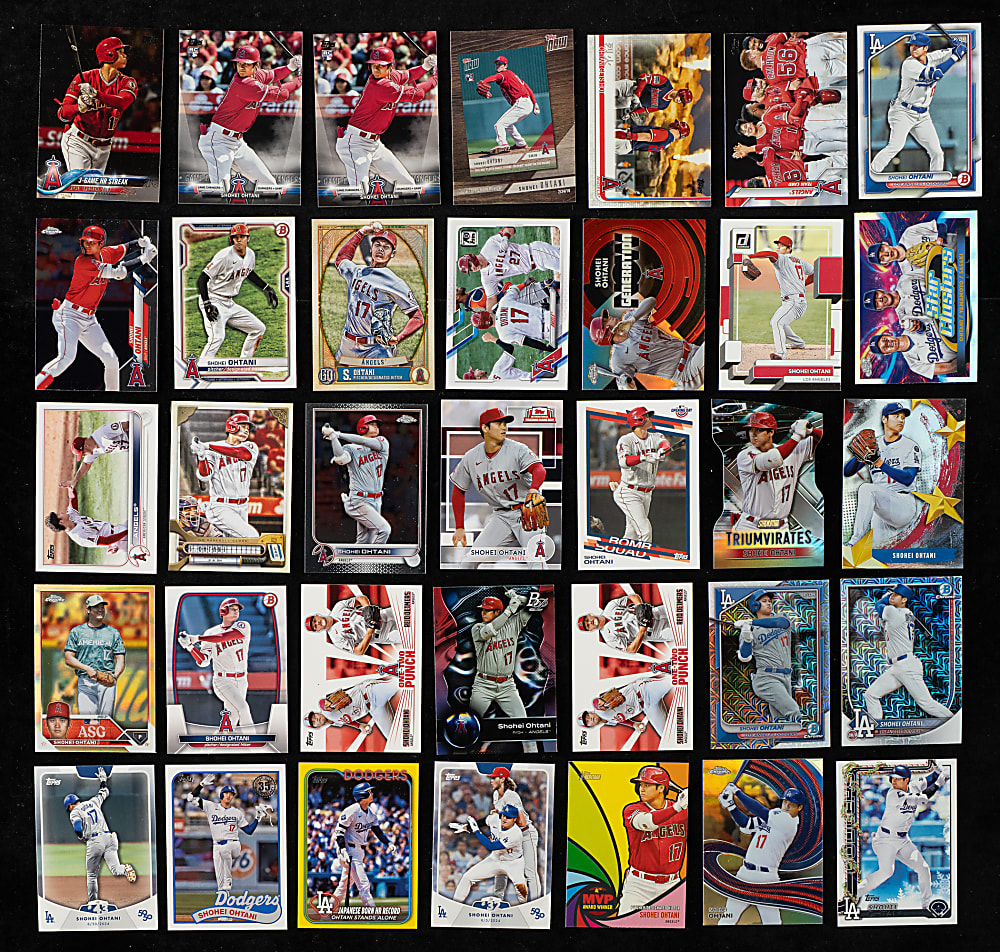 2018 to 2026 Topps and Panini Shohei Ohtani Collection (55)