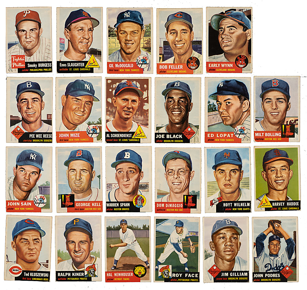 1953 Topps Near-Complete Set (245/274)
