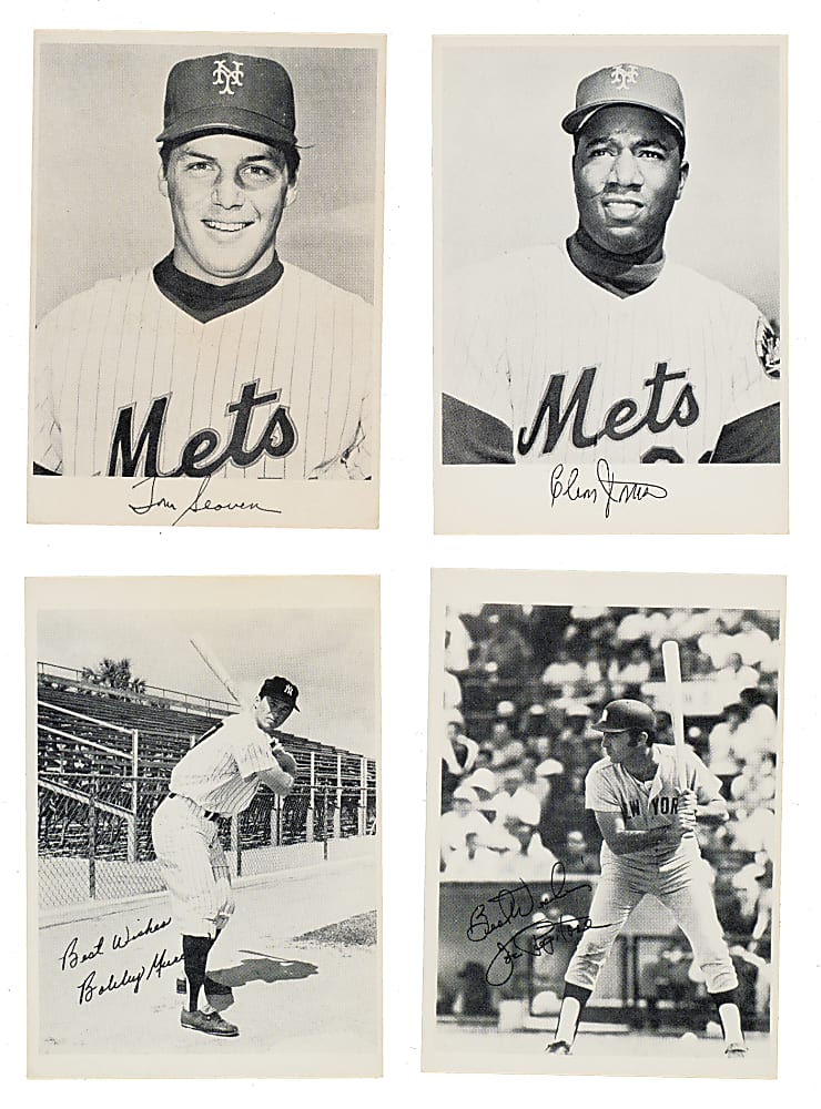 1969 N.Y. Boy Scouts Near-Complete Set (7/9) Including Tom Seaver