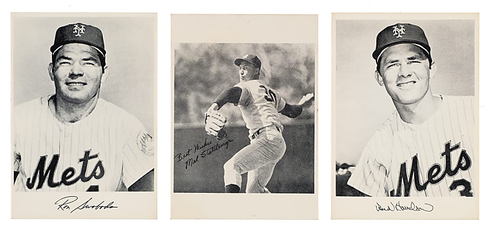 1969 N.Y. Boy Scouts Near-Complete Set (7/9) Including Tom Seaver