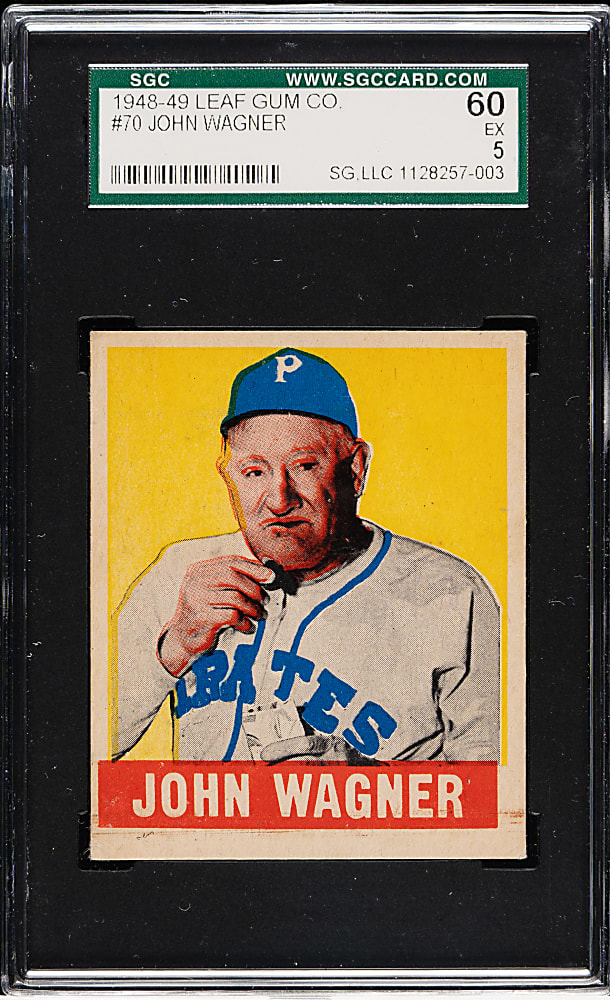 1948-1949 Leaf #70 Honus Wagner SGC EX 60