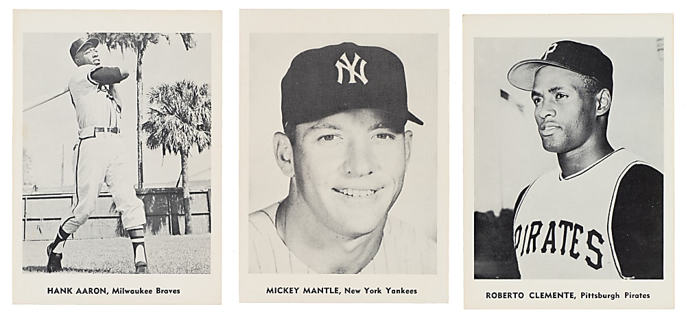 1960 Jay Publishing All Star Picture Pack Complete Set (24) Plus Envelope