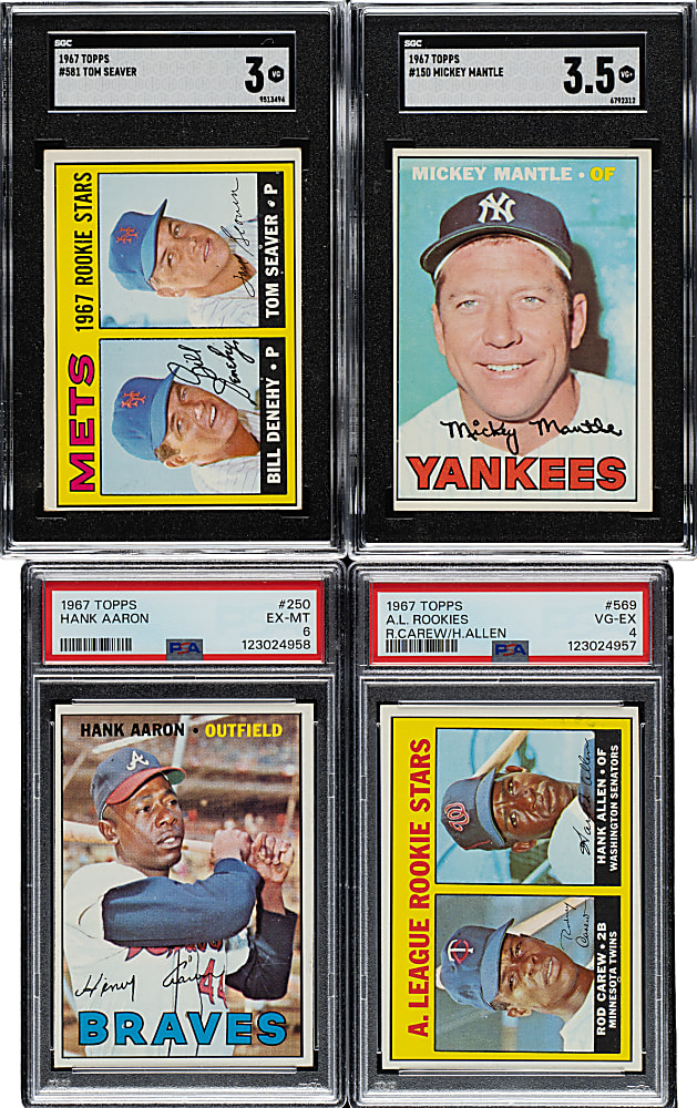 1967 Topps Complete Set (609)