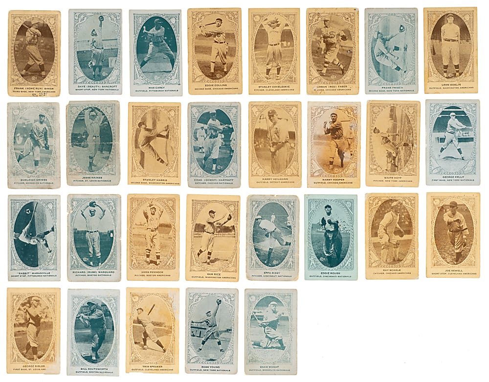 1922 E120 American Caramel Complete Set (240) Including Ty Cobb, Babe Ruth, and Walter Johnson