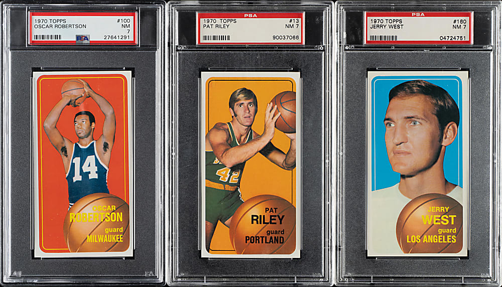 1970-1971 Topps Basketball PSA-Graded Near-Complete Set (152/175)