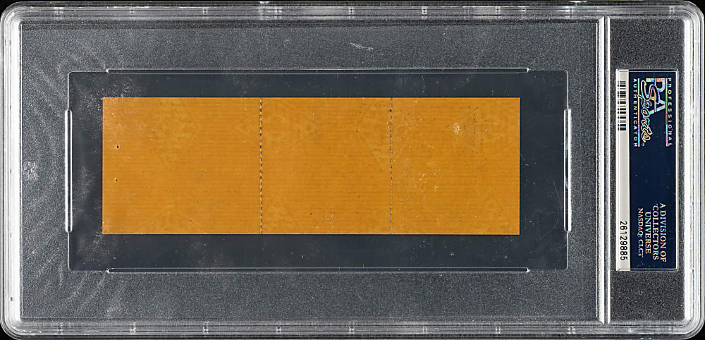 August 4, 1964 Pittsburgh Pirates (vs. Los Angeles Dodgers) Full Proof Ticket PSA VG 3 - Sandy Koufax Win #109