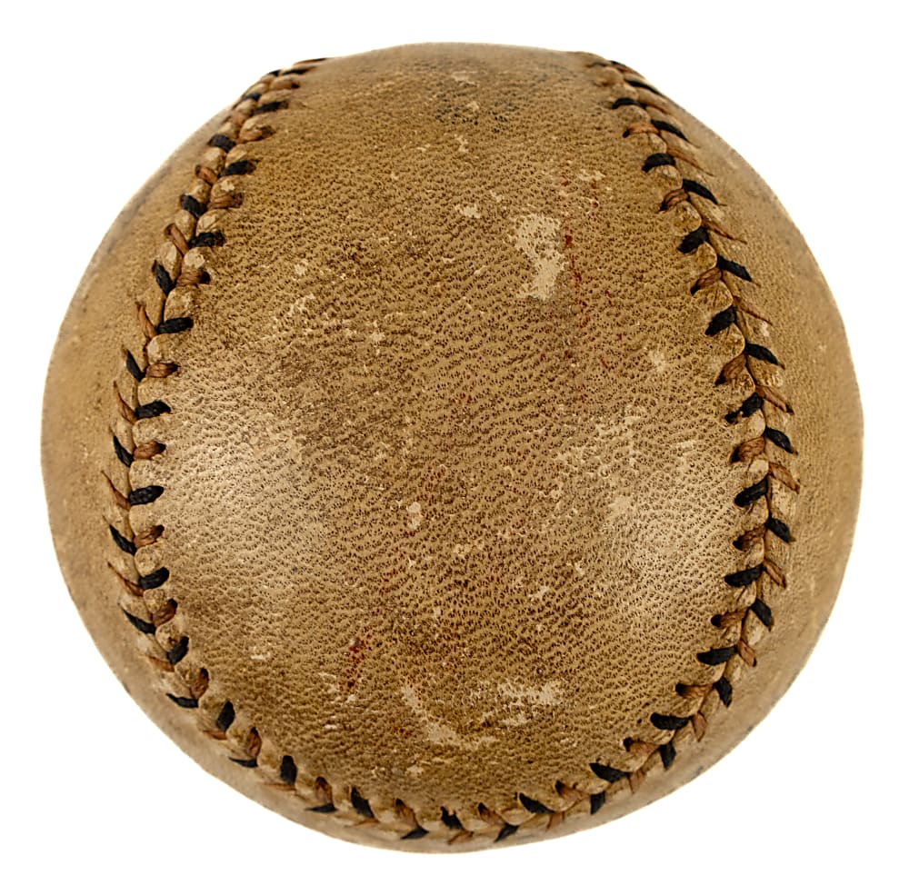 1922 Christy Mathewson and John McGraw Dual-Signed Baseball - JSA
