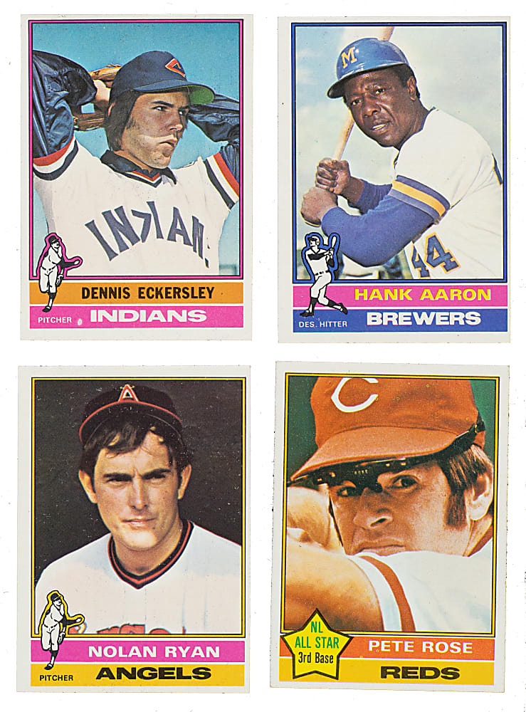 1976 Topps Complete Set Pair (2 Sets, 1,320 Cards)