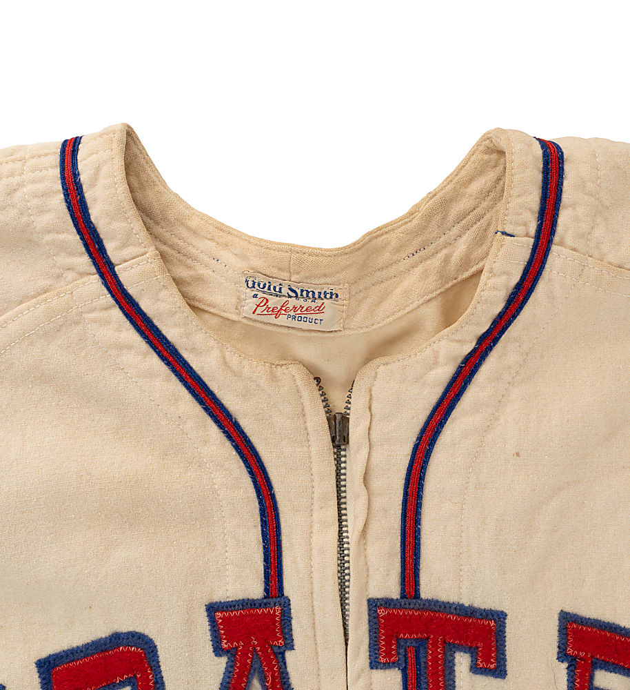 1944 Vince DiMaggio Pittsburgh Pirates Game-Used Home Uniform MEARS A9.5