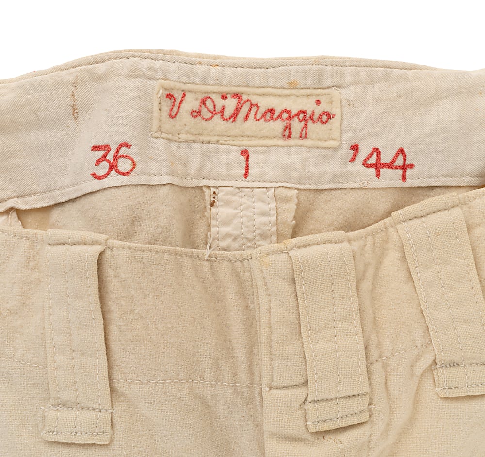 1944 Vince DiMaggio Pittsburgh Pirates Game-Used Home Uniform MEARS A9.5