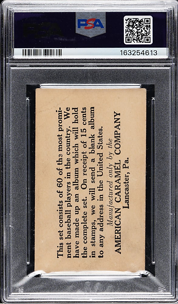 1927 E126 American Caramel "Series of 60" #38 Babe Ruth PSA GOOD 2