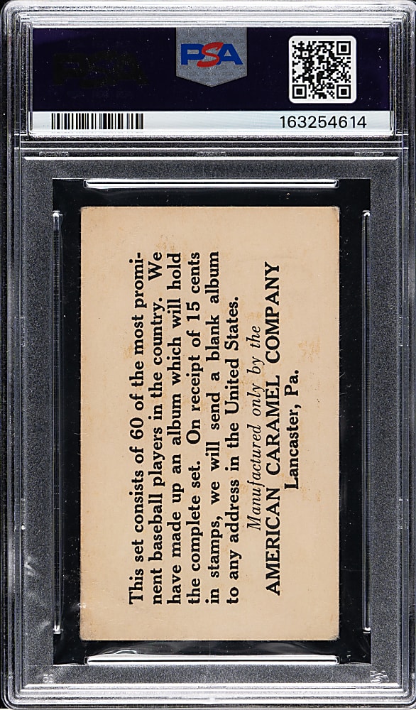 1927 E126 American Caramel "Series of 60" #17 Ty Cobb PSA FAIR 1.5