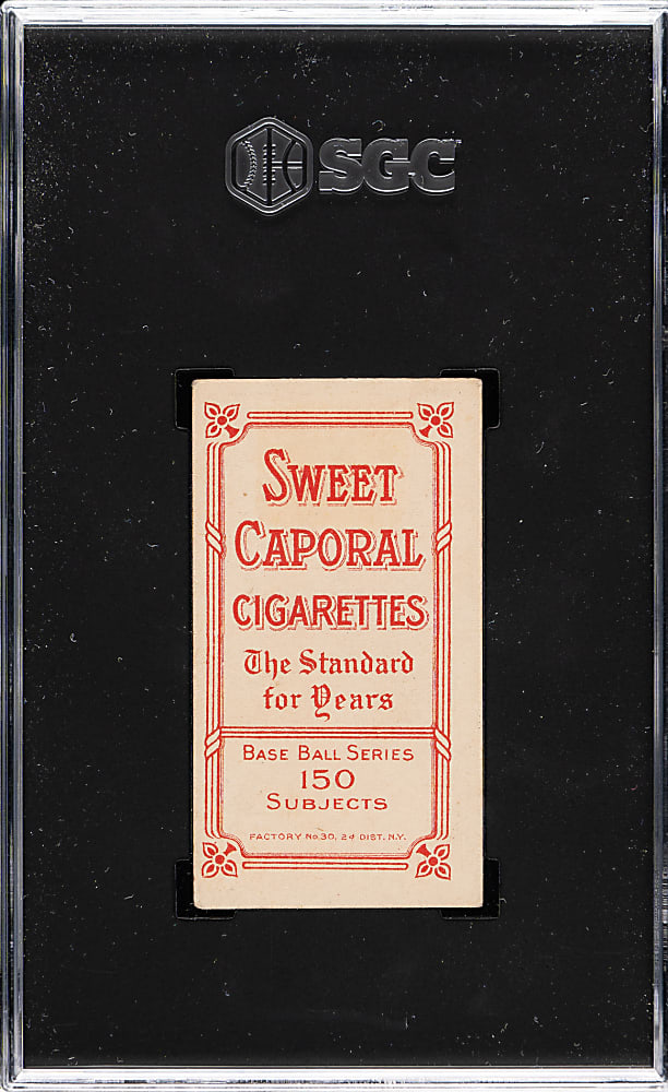 1909-1911 T206 White Border Rube Waddell Portrait SGC VG/EX 4