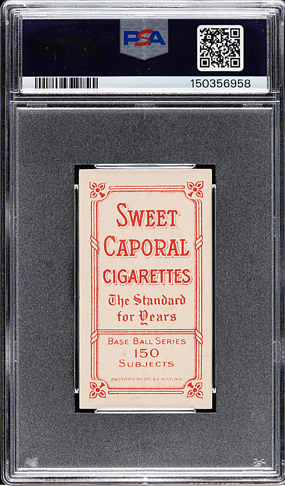 1909-1911 T206 White Border Bob Spade PSA EX-MT 6