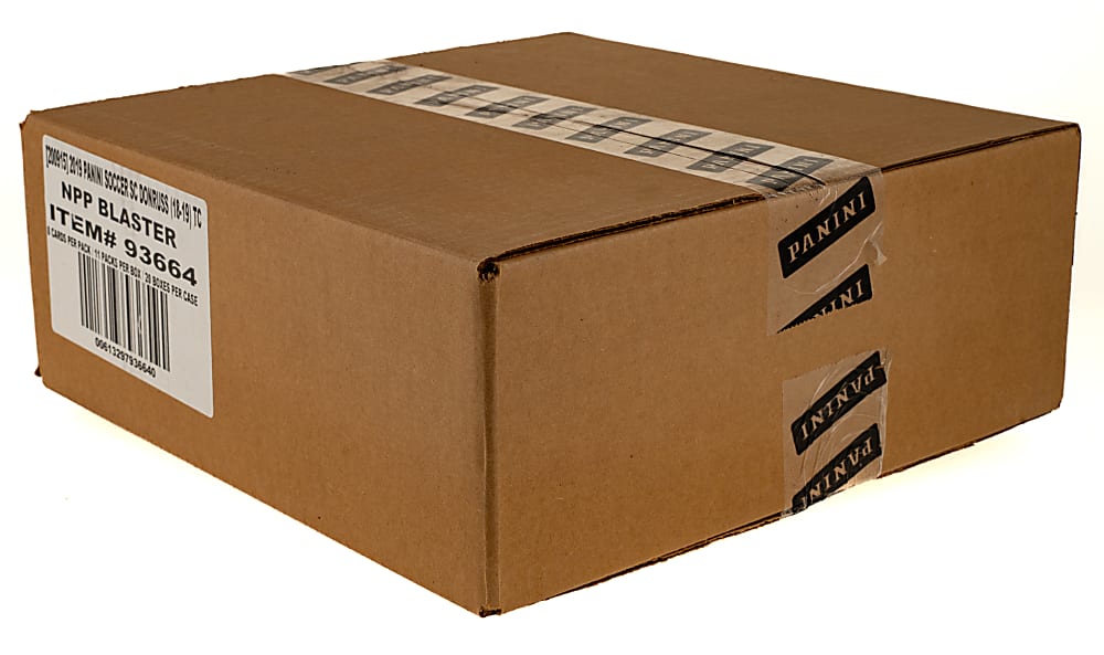 2018-2019 Panini Donruss Soccer Factory-Sealed Unopened Blaster Case (20 Boxes)
