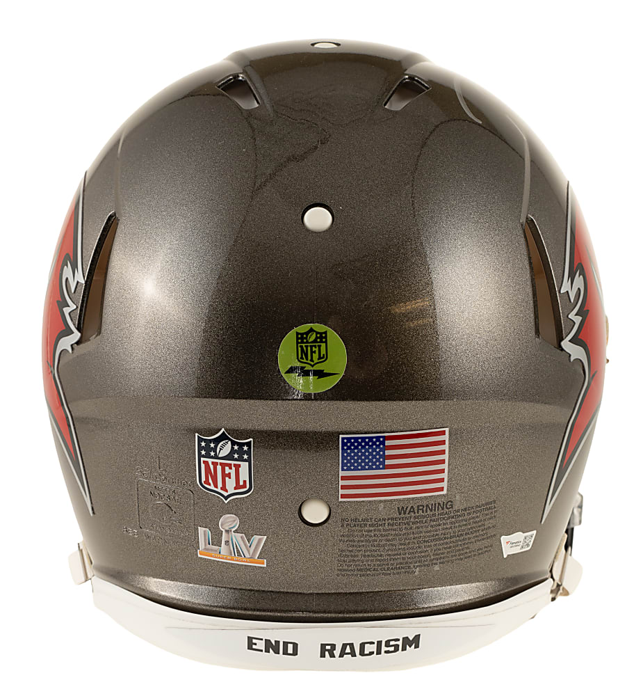 Tom Brady Signed Tampa Bay Buccaneers Helmet - Fanatics