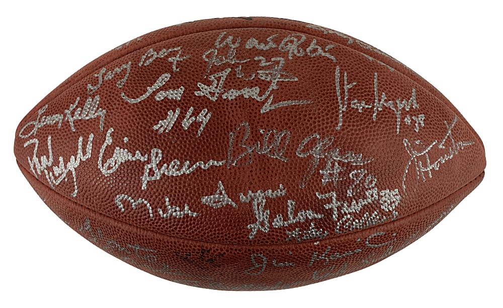 1964 Cleveland Browns NFL Champions Team-Signed Reunion Football