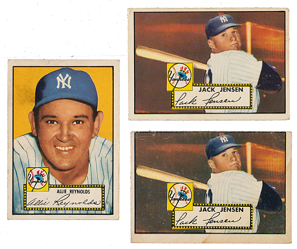 1952 Topps Low-Number Collection (89)