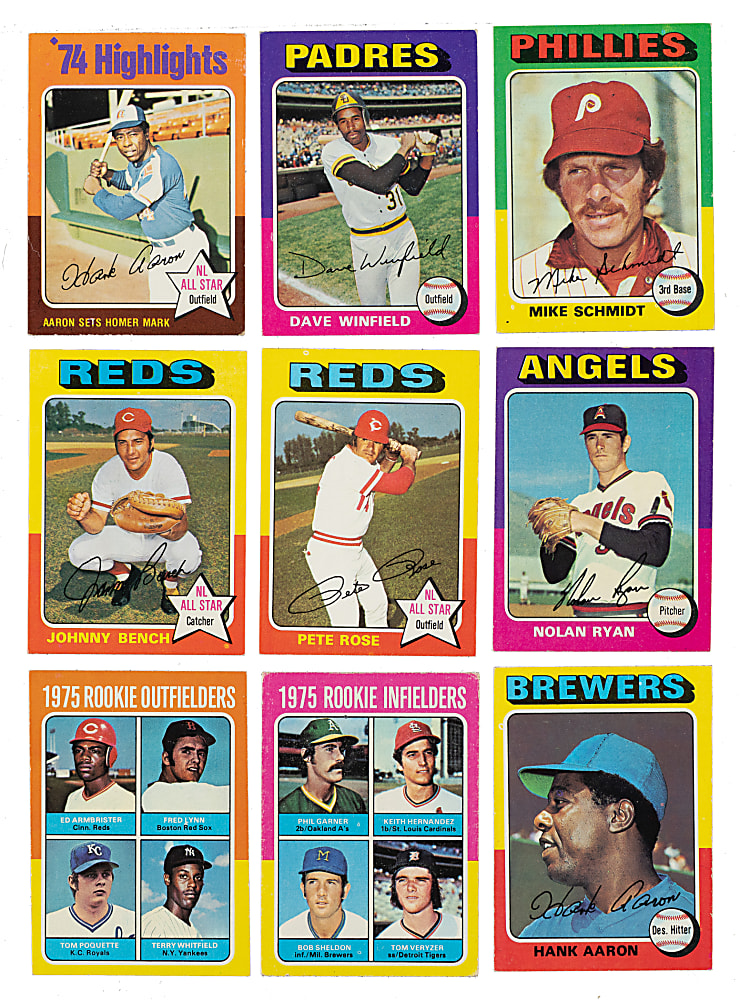 1975 Topps Complete Set (660)