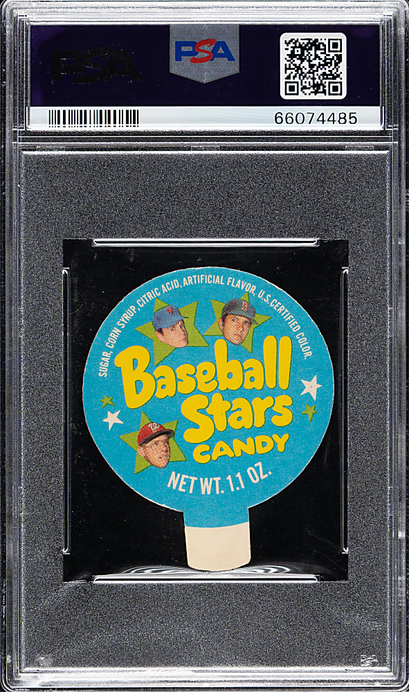 1970 Topps Candy Lids Rich Allen PSA MINT 9 - 1 of 4!
