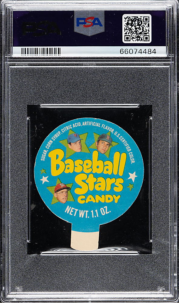 1970 Topps Candy Lids Luis Aparicio PSA NM-MT 8 - 1 of 1!