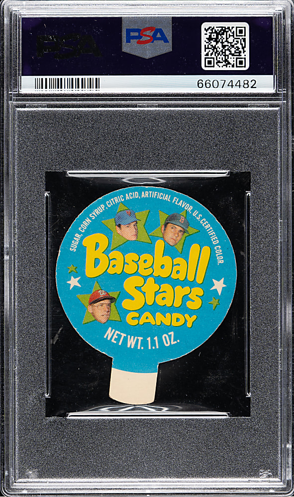 1970 Topps Candy Lids Willie Davis PSA NM-MT+ 8.5 - 1 of 1!