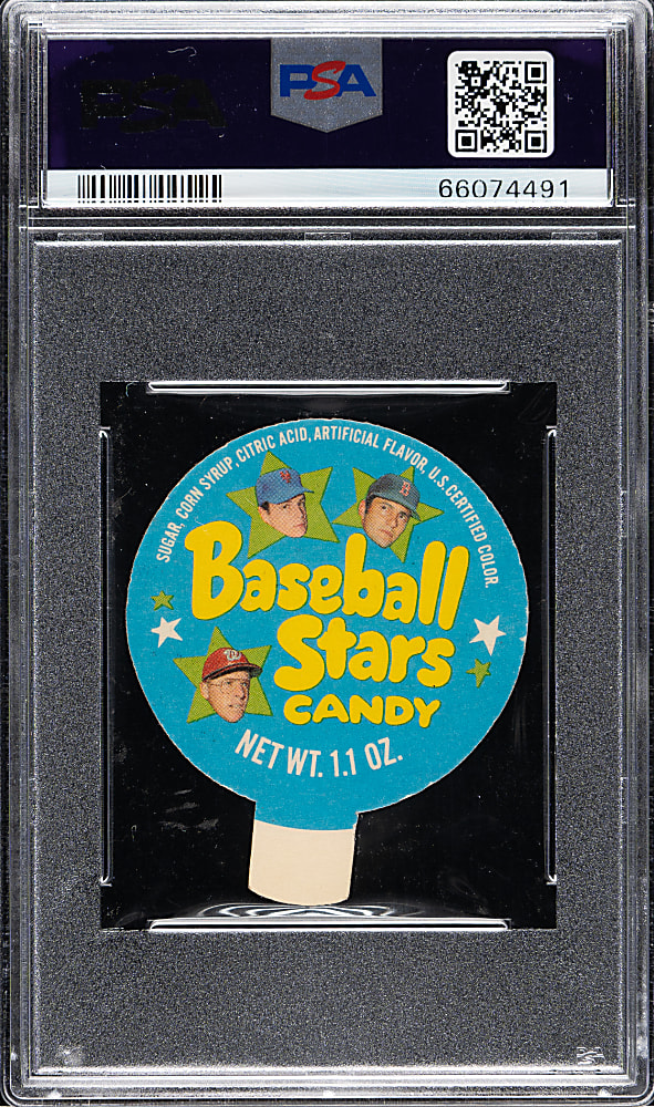 1970 Topps Candy Lids Jim Fregosi PSA NM-MT+ 8.5 - 1 of 1!
