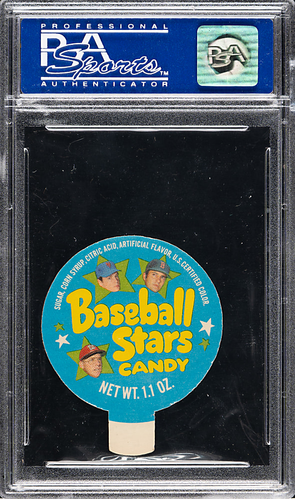 1970 Topps Candy Lids Reggie Jackson PSA NM-MT 8 - 1 of 1!