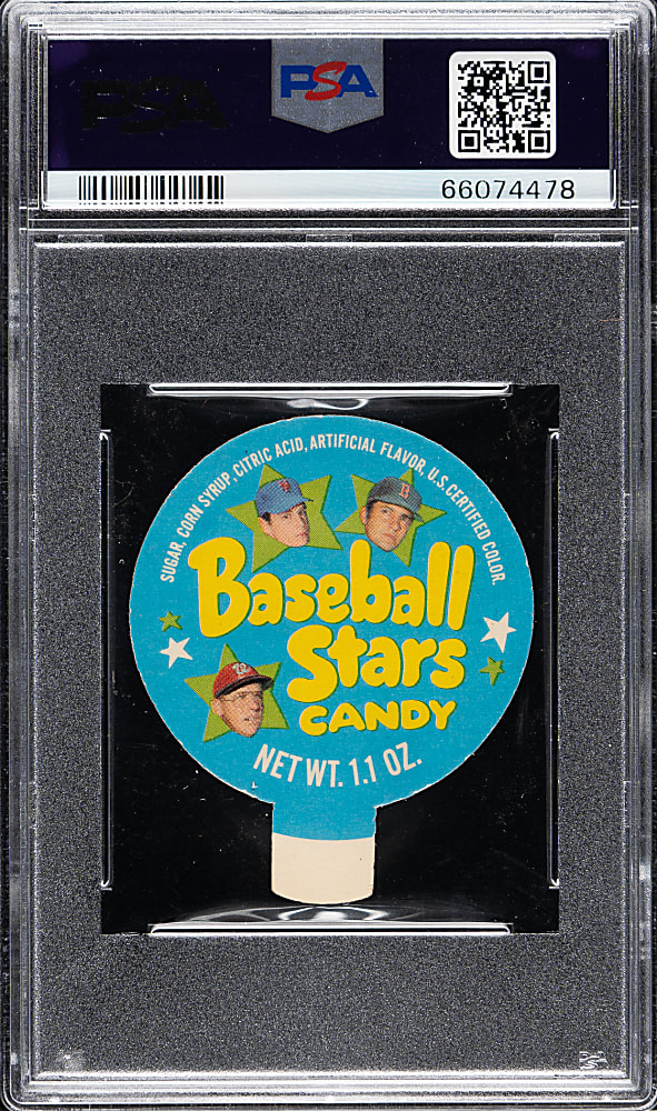 1970 Topps Candy Lids Frank Robinson PSA NM-MT+ 8.5 - 1 of 1!